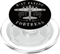 B-17 Flying Fortress Avión Bombardero | B17 Aviación Vintage PopSockets PopGrip para MagSafe