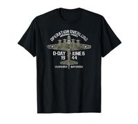 B-17 Operación Overlord Día D 6 de Junio de 1944 Impresión desgastada Camiseta