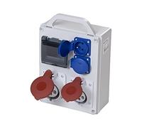 B.1701R distribuidor IP44 sobre encimera ABS rosca: PG16 PAWBOL