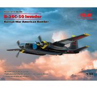 B-26C-50 Invader, Korean War American Bomber 1:48 Plástico Modelo Kit Icm