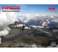 B-26F Marauder, WWII American Bomber 1:48 Plástico Modelo Kit Icm