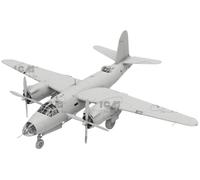 B-26g Marauder, WWII American/France Bomber 1:48 Plástico Modelo Kit Icm