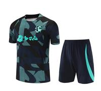 B,28#,2025/26 Camiseta de fútbol Set Niños Adultos Hombres Camisetas de fútbol Conjunto de chándal Camisa Manga Corta Pantalón Corto Fútbol Kit para Niños Traje de Fútbol