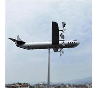 B-29 Super Fortress Wind Spinner 3D Metal Garden Windmill, Magic Windmill, Outdoor Patio Lawn Decor, Modern Style