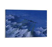 B-52 Strategic Bomber Stratofortress B52 Jet Military Aircraft Fighter Plane (6) Impresión fotográfica artística en lienzo póster para decoración moderna del hogar