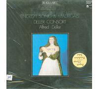 B 593 DELLER CONSORT English Songs and Madrigals LP vinyl