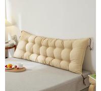 B,90x50cm, Cojín De Lectura Almohada Lumbar Almohadón De Color Sólido para Cama Sofá Y Dormitorio Suave Tatami Dormitorio Reposacabezas De Cama Cojín De Respaldo De Lectura
