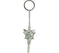 B.a.u.q.o.o. Llavero de Arwen colgante color plata compatible con el Señor de los Anillos Estrella de la Vespro Aragorn Gadgets Accesorios Idea Regalo Magia Fantasy Cosplay, plateado, Talla única