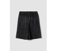 B.ANGEL, Bermuda Neri In Misto Cotone Con Vita Elastica, Hombre, Negro, Talla: XL