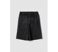 B.ANGEL, Bermuda Neri In Misto Cotone Con Vita Elastica, Hombre, Negro, Talla: XS