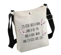 B-artok The M-Agnificent - Bolsa de cosméticos inspirada en el programa de televisión, regalo para amantes de murciélagos, regalo temático de murciélagos, Hoobag