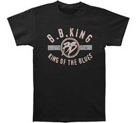 B.B. King of The Blues Graphic tee Printed T Shirt Fashion for Men Black 3XL