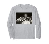 B.B. Rey del Blues con Guitarra Lucille por Dick Barnatt Manga Larga