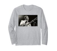 B.B. Rey del Blues con Lucille En Vivo por Dick Barnatt Manga Larga