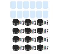 B BachVibes Base Lámpara LED 3D, Night LED Light Base Ajustable 16 Colores con Mando a Distancia y Cable USB, para Dormitorios, Cafeterias, Restaurantes incluye placa Metacrilato (Negro_12, 12)
