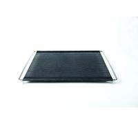 B. Bad 70201 Placa de Horno Perforada Desmontable plástico/Fibra de Vidrio/Acero galvanizado/Aluminio Negro 23,5 x 15 x 4,5 cm