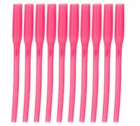 B Baosity 10 Piezas Tubos Fluorescentes Luminiscentes Anti Varilla Resistente con Clip para Punta de Caña Adecuado para Pesca de Noche Pesca Temprana, Rosado