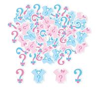 B Baosity 100 Piezas Decoraciones Fiesta Ornamientos Set Revelación de Género Confeti Papel Ornamental Suministros Versátiles Adecuado para Cumpleaños Celebraci, 100 Uds.
