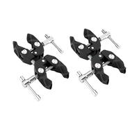 B Baosity 2 Clips de Fijación para Varillas de Tienda de Campaña, Soporte para Postes de Lona, Varilla de Toldo Multifuncional