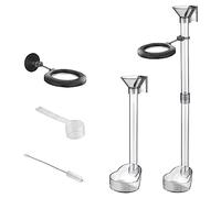 B Baosity 2 Piezas Tubo Alimentador de Camarones Kit de Anillos de Alimentación Plato de Acuario Cepillo para Tubo Accesorio Multifuncional Adecuado para Alimen