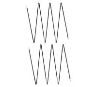 B Baosity 2 Piezas Varillas de Repuesto para Tienda de Campaña Kit Fibra de Vidrio Plegables Extensibles Flexibles Portátiles Adecuadas para Senderismo Pesca, 3.2 m para una Sola