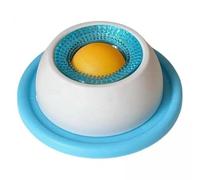 B Baosity 2X Comedero para Mascotas Cuenco Dispensador de Golosinas Portátil Juguete Interactivo de Recipiente Antideslizante Resistente Ad