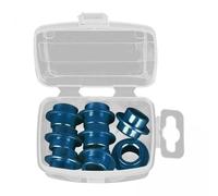 B Baosity 2x8x Espaciadores de Cojinetes de Eje de Patín en Línea Accesorios Espaciadores de Buje Lisos de Aleación de Aluminio Piezas para Hombres Patineta de