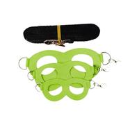 B Baosity 3 Piezas Arnés para Hámster Chaleco con Correa para Animales Pequeños Arnés de para Azúcar Glider Cuerda en PU Diseño Confortable Y, Verde