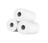 B Baosity 3 Piezas Papel para Impresora Rollo de Pegatina Térmica Papel para Mini Impresora Etiqueta Resistente al Agua Adecuado para Aprendizaje Registro de, Térmico 3uds