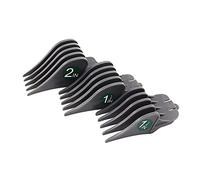 B Baosity 3 Piezas Peine Guía para Recortadora de Barba Accesorio Protector Limitador de Cortapelos Herramienta de Recambio Adecuado para Peluqueros Y Salon, gris