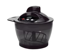 B Baosity 3 Piezas Tazón Mezclador Eléctrico para Preparación de Tinte Recipiente para Y Mezclar Pasta de Coloración con Cable USB Mezclador, Negro