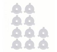 B Baosity 3x 10 Piezas Convertidor Anillos Adaptador de Pantalla Lámpara Reductor Accesorio Repuesto de Polipropileno para Lámparas de Mesa Escritorio Oficina