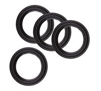 B Baosity 4Pack Audio Speaker Foam Surround Repair Kit Reparación Accesorios 4inch Black