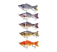 B Baosity 5 Piezas de Señuelos Y Accesorios de Pesca para Bagre, Lucio Y Tipo de Crappie.