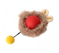 B Baosity 6 Piezas de Pelotas de Juego para Gatos, Juguete Interactivo para Gatos, Juguete de Suelo con Textura Suave Y Rodamiento Estable para Uso en Interiore, 3 Piezas