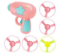 B Baosity 6 Piezas Juguete de Lanzamiento Gato Conjunto Discos Giratorios Plástico Interactivo Kit Accesorios Mascota Adecuado para