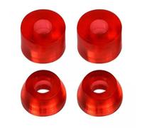 B Baosity 6X 4 Piezas Cojines Skateboard Conjunto Amortiguadores Universal Goma PU para Patineta Rápida Adecuado para Entrenamiento Desplazamiento Escolar
