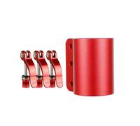 B Baosity Accesorios de Abrazadera de Bloqueo con Clip Plegable para Scooter, Herramientas de Fijación de Pestillo Plegable Fáciles de Instalar para Adultos Que, Rojo