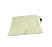 B Baosity Alfombrilla Térmica para Mascotas Tapete Calefactor Autorregulable Manta de Felpa Suave Ajuste de Temperatura USB Base Antideslizante Adecuada, Beige