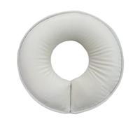 B Baosity Almohada para Dormir Prone con Cojín para Cabezal de Cama de Masaje Almohada Ergonómica Transpirable en Forma de U Apoyo de Espuma Memory, Blanco, tal como se describe