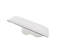B Baosity Almohada para Manos para Uñas Reposabrazos Cojín Soporte Desmontable Antideslizante Material PU Adecuada para Uso en Salón de Uñas Casa Estudio, Blanco