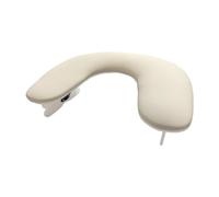 B Baosity Almohada U Manicura Cojín Brazos Soporte Ergonómico PU Plegable Ajustable Impermeable Cómoda Fácil Limpiar Adecuada para Salón Uñas Hogar Artistas, Albaricoque Sin Soporte