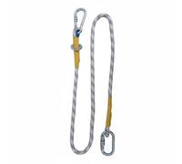B Baosity Arnés de Lazo Conector Ganchos Anticaídas Absorbe Impactos Fabricado con Material Resistente Apto para Trabajadores en, Cuerda De Seguridad De 2 Metros Con Gancho Pequeño Simple