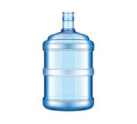 B Baosity Bidón de Agua de Policarbonato con Amplia Abertura, Transparente Y Resistente Al, Sin Tapa, para Actividades Al Aire Libre, Acampada Y Gimnasio, 17 litros