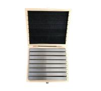 B Baosity Bloques de Sujeción para Fresadora Juego para Banco Bloques Calas Aleación de Acero con Caras Planas HRC52 y Paralelismo de 0.005 Mm Estuche de Madera, 16 Piezas Surtidas