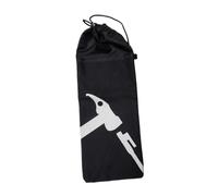 B Baosity Bolsa para Estacas de Tienda Portátil Organizador Multifuncional de Clavos Bolsa con Cierre de Cordón Hecha de Tela Oxford Duradera Adecuada para Camp, Negro