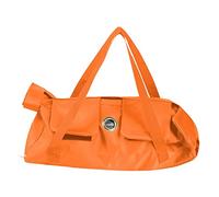 B Baosity Bolsa para Gatos con Diseño de Agujeros Transpirables Bolsa de Sujeción con Cinta Ajustable para Mascotas Bolsa para Recorte de Uñas Y Baño Bolsa Mult, Naranja 42cmx25cm M