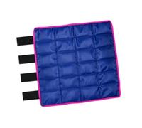 B Baosity Botas de Hielo para Caballos con Correas Ajustables, Rejilla de 24 Mm, Reutilizables para Entrenamiento de Tobillos Y Rodillas.