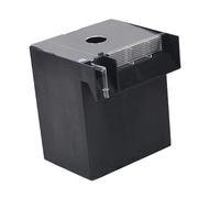 B Baosity Caja Criadora para Acuario Caja de Cría Aisladora Separadora para Peces con Panel de Circulación Y Diseño Flotante de Doble Capa en PC Resi, Negro
