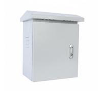 B Baosity Caja Estanca Impermeable Caja de Conexiones Gabinete Eléctrico Armario de Distribución con Puerta Preparada para y Reforzados Acero Laminado en Frío, 300x250x160mm